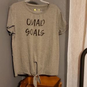 Xersion grey exercise Tee